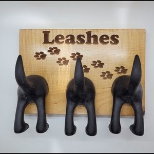 Handcrafted in Maine Dog Leash Holders